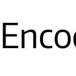 Encode Sans Narrow