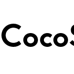 CocoSharpXS-Bold