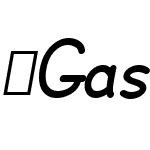 GastonPrintBold-Italic