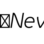 Nevo-RegularItalic