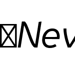 Nevo-MediumItalic