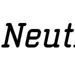 Neutraliser Serif