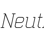 Neutraliser Serif