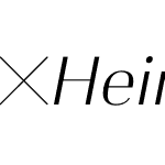 HeimatDisplay-18ExtraLightItalic