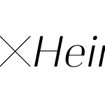 HeimatDisplay-16ExtraLightItalic