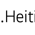 .HeitiUI TC