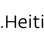 .HeitiUI K