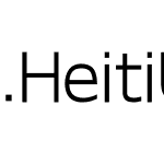 .HeitiUI K