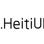 .HeitiUI K