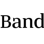 Bandera Text Cyrillic Medium