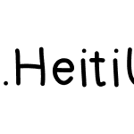 .HeitiUI J