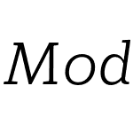 Modum Italic