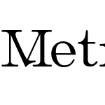 Metropolian