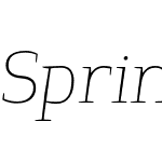 Springsteel Serif Extreme