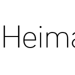 HeimatSans 11