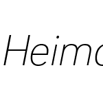 HeimatSans 3