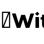 WithoutSans-Bold