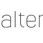 alterExtraLight