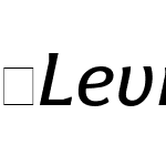 Levnam-Italic