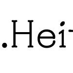 .HeitiUI K