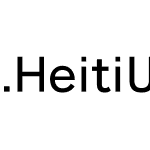 .HeitiUI SC