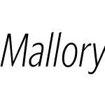 Mallory XCondensed