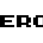 Eroondots Uppercase Bold