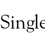 Singles Normal
