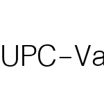 UPC-Vanila