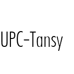 UPC-Tansy