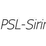 PSL-Sirintr