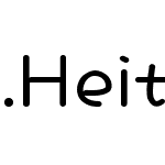 .HeitiUI K