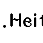 .HeitiUI K