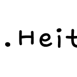 .HeitiUI SC