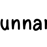 unnamedfont