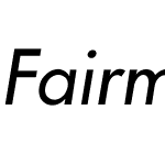 Fairmont-Italic
