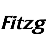 Fitzgerald Bold Italic