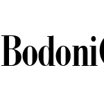 BodoniCondCTT