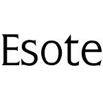 Esoterica