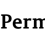 PermianSlabSerifTypeface