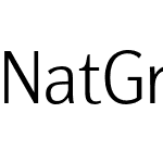 NatGrotesk Light