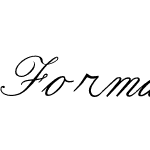 Formal Script