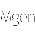 Mgen+ 2c thin