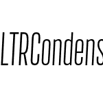 LTRCondensedNo1Grade2Italic