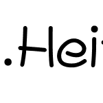 .HeitiUI J