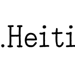 .HeitiUI SC