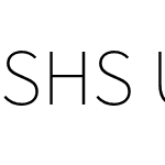 SHS UI TsingHan Medium