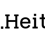 .HeitiUI J