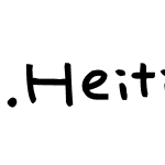 .HeitiUI J