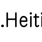 .HeitiUI TC